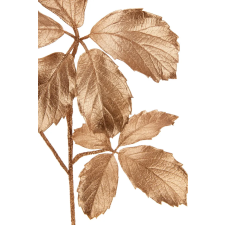  Rosegold színű leveles művirág dekoráció