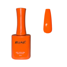 RoseNails Narancssárga Gél Lakk - 15ml lakk zselé