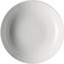 Rosenthal Mélytányér Rosenthal Mesh 21 cm, fehér tányér és evőeszköz