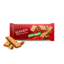 Roshen Extra Crunch Wafers mogyorós ostya - 142g csokoládé és édesség