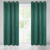  Rossie sötétítő függöny melange szövetből Sötétzöld 135x250 cm
