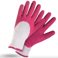 ROSTAING polyamid/kötött, latex bevonatú kesztyű 8
