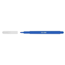 Rostirón, filctoll vízbázisú ico 300 kék filctoll, marker