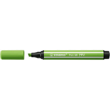 Rostirón Stabilo Pen 68 MAX prémium vágott heggyel világoszöld filctoll, marker