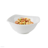 ROTBERG PORCELAIN Mogyorós-salátás tálka Rotberg Porcelain Qudrate négyszögletes fehér, 17 cm, 6db/klt