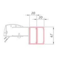 Roth PROXIMA P5092 beállítási profil Roth PROXIMA P5092 kád, zuhanykabin