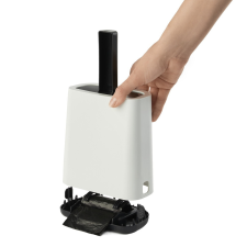  Rotho Biala műanyag macskaalom lapát tartóval és zacskóval - fehér macskafelszerelés