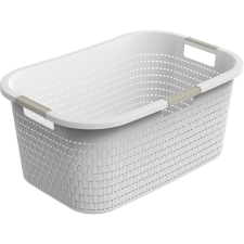Rotho Country szennyeskosár 40 liter fehér (1040401100) (Rotho1040401100) bútor