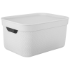  Rotho Jive deco műanyag tároló doboz, 5 L - fehér
