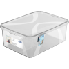  Rotho Lona műanyag tároló doboz, 10 L - átlátszó