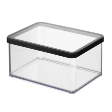 Rotho ROTHO LOFT MŰANYAG KONYHAI TÁROLÓDOBOZ 2,25 L - FEKETE papírárú, csomagoló és tárolóeszköz