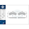 Rotinger fékbetétkészlet, tárcsafék ROTINGER RT 1PD20630