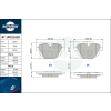 Rotinger fékbetétkészlet, tárcsafék ROTINGER RT 1PD21620