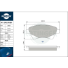Rotinger fékbetétkészlet, tárcsafék ROTINGER RT 2PD17300