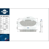 Rotinger fékbetétkészlet, tárcsafék ROTINGER RT 2PD19472