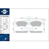 Rotinger fékbetétkészlet, tárcsafék ROTINGER RT 2PD22992
