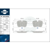 Rotinger fékbetétkészlet, tárcsafék ROTINGER RT 2PD26900
