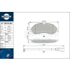 Rotinger fékbetétkészlet, tárcsafék ROTINGER RT 2PD31362