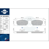 Rotinger fékbetétkészlet, tárcsafék ROTINGER RT 2PD32870