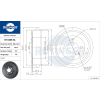 Rotinger fékdob ROTINGER RT 6369-GL