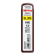 Rotring 0,35mm HB 12db-os nyomósirón betét (NRR0312410) nyomósirón, rotring betét