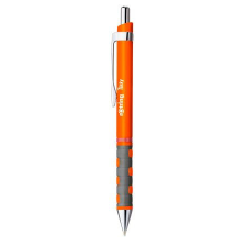 Rotring Golyóstoll, 0,8 mm, nyomógombos, neonnarancs tolltest, ROTRING &quot;Tikky&quot;, kék toll