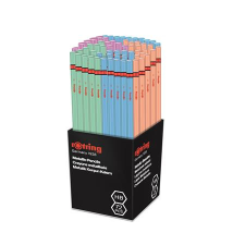 Rotring Grafitceruza display, hb, hatszögletű, rotring "metallic", vegyes színek nrr2090067 ceruza
