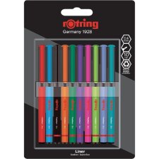 Rotring Liner 10 db-os vegyes színű tűfilc készlet filctoll, marker