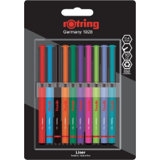 Rotring Liner Tűfilc készlet - Vegyes színek (10 db / csomag) (NRR2166220) filctoll, marker