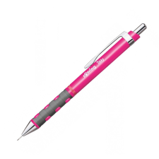 Rotring Nyomósirón, 0,5mm, neon pink test, Rotring Tikky ceruza