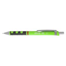 Rotring Nyomósirón, 0,5mm, neon zöld test, Rotring Tikky ceruza
