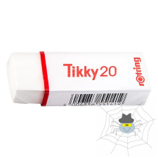 Rotring Radír ROTRING Tikky 20 papírtokos 64x12x22 mm - fehér radír