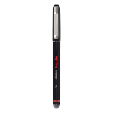 Rotring Rollertoll, 0,7 mm, kupakos, "Rollerball", fekete (R2146104) (R2146104) nyomósirón, rotring