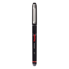 Rotring Rollertoll, 0,7 mm, kupakos, ROTRING &quot;Rollerball&quot;, fekete nyomósirón, rotring