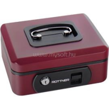 Rottner Pro Box One bordó kulcsos pénztároló kazetta (T06405) pénzkazetta