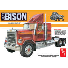ROUND2 AMT 1/25 Chevrolet Bison Conventional kamion modell makett