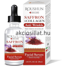 Roushun Sáfrány + Kollagén ránctalanító arcszérum 30ml arcszérum