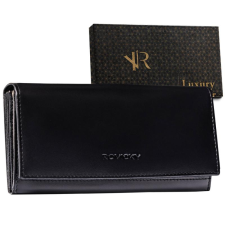  Rovicky Női Bőr Pénztárca -R-RD-35-GCL BLACK- Fekete- pénztárca