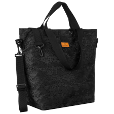  Rovicky shopper- Mintás- R-TZ15605-2448 BLACK-W03-Fekete- kézitáska és bőrönd