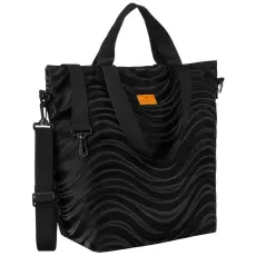  Rovicky shopper- Mintás- R-TZ15605-2462 BLACK-W05-Fekete-