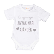  Rövid ujjú Anyák napi baba body kombidressz, body