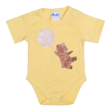  Rövid ujjú baba body cuki Mackó mintával kombidressz, body
