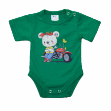  Rövid ujjú baba body cuki Motoros mintával kombidressz, body