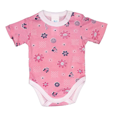  Rövid ujjú baba body cuki Virágos mintával kombidressz, body