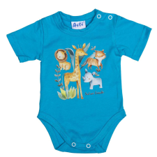  Rövid ujjú baba body Szafari mintával kombidressz, body