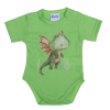  Rövid ujjú baba body vagány Sárkány mintával