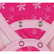 Rövid ujjú dupla patentos baba body - 104-es méret kombidressz, body