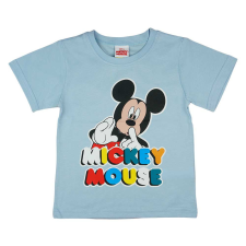 Rövid ujjú fiú póló Mickey mintával színes felirattal babapóló, ing