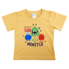  Rövid ujjú fiú póló monster mintával gyerek póló