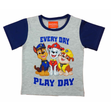  Rövid ujjú kisfiú póló Mancs őrjárat mintával babapóló, ing